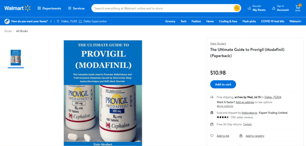 Buy Modafinil at Walmart