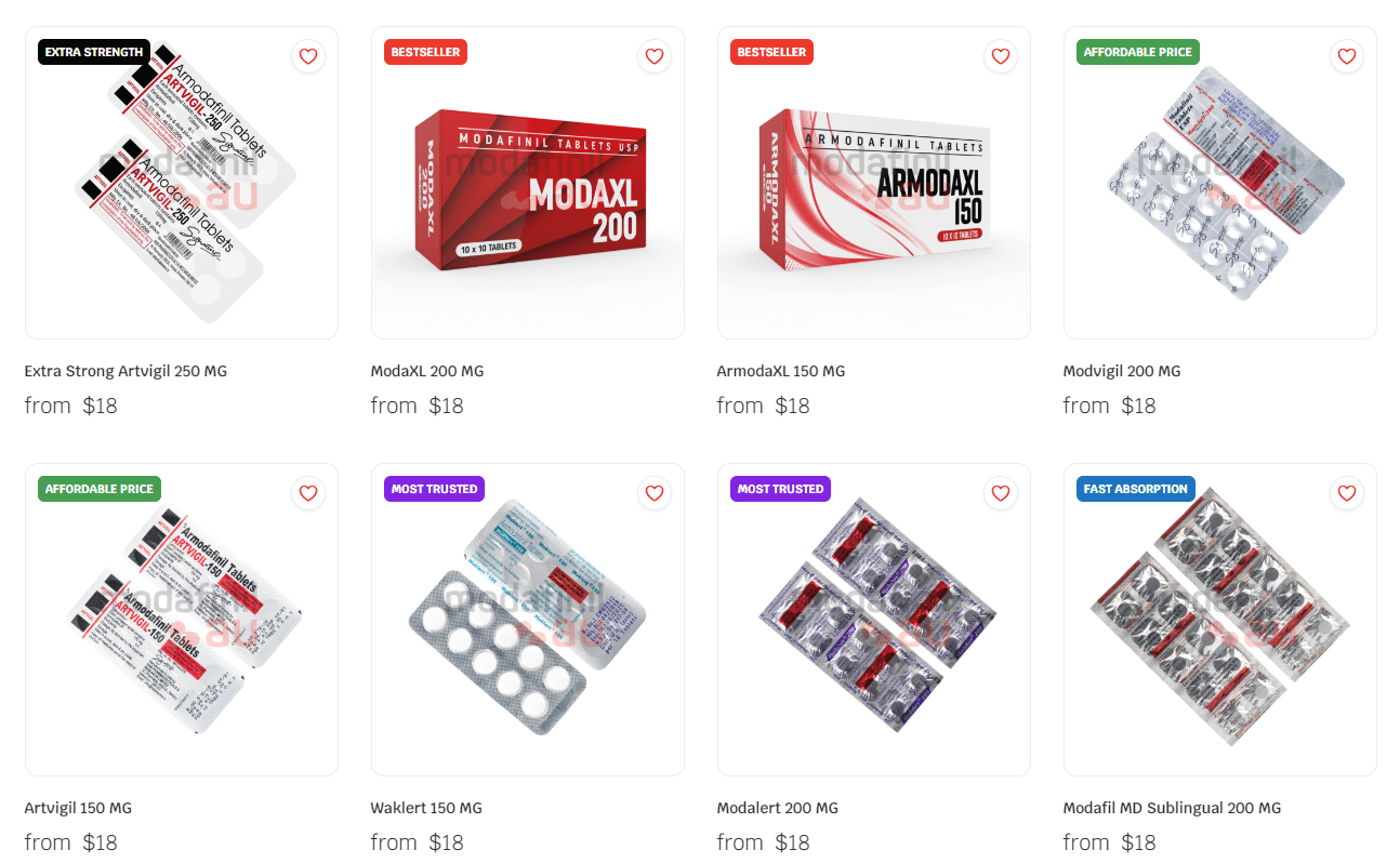 ModafinilAU Products
